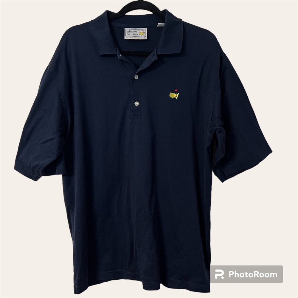Augusta National Golf Shop, Large, Navy Polo
